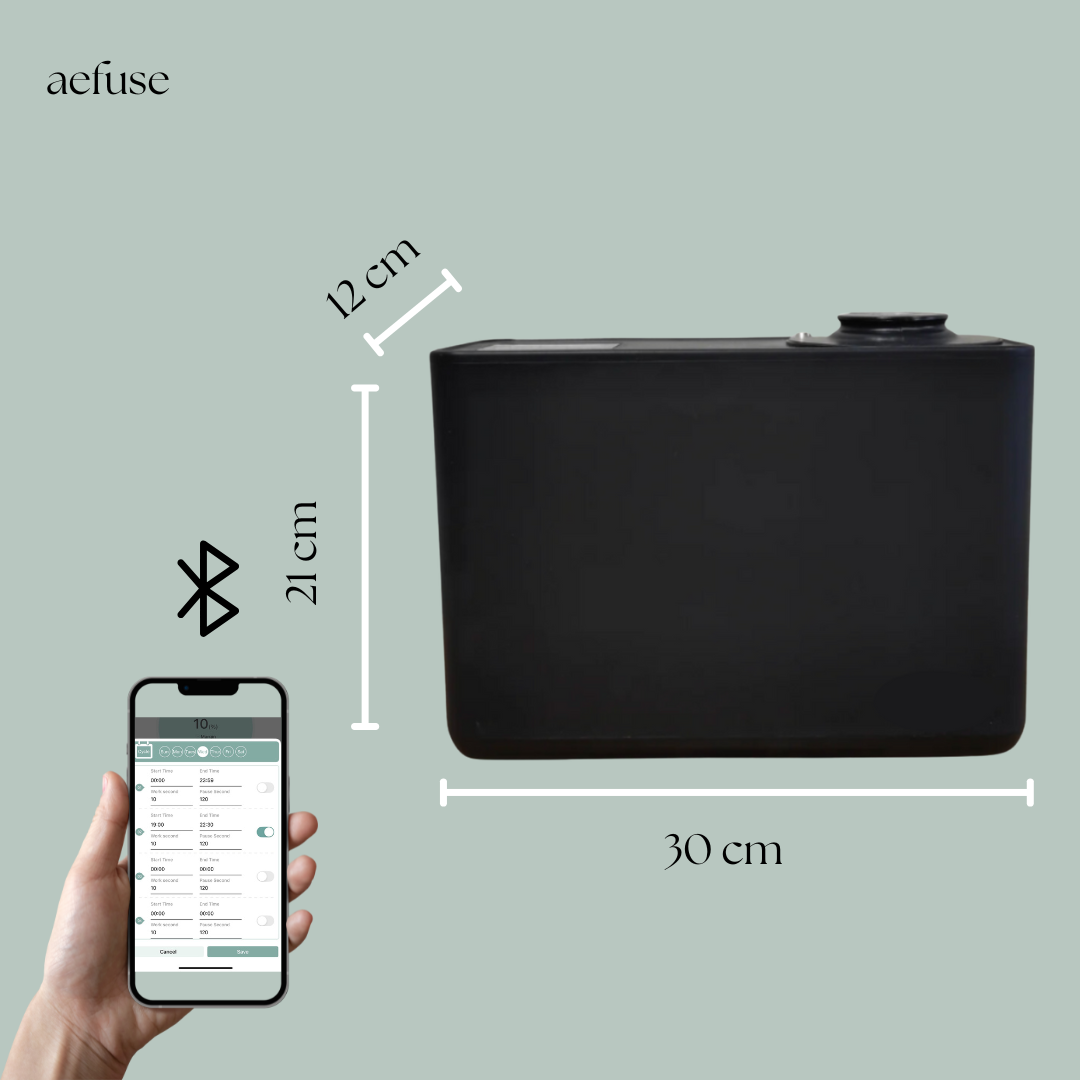 Regular starterset – aéfuse geurmachine + 2 navullingen naar keuze